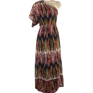 Fire Los Angeles One Shoulder Maxi Dress‎ Size XS
